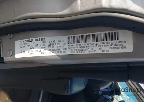 2014 Jeep Cherokee Limited z USA, uszkodzony, nr VIN 1C4PJLDS0EW160747